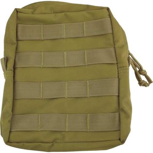 トラスコ中山 REDROCK ラージ MOLLE ユーティリティーポーチ コヨーテ（ご注文単位1個）【直送品】