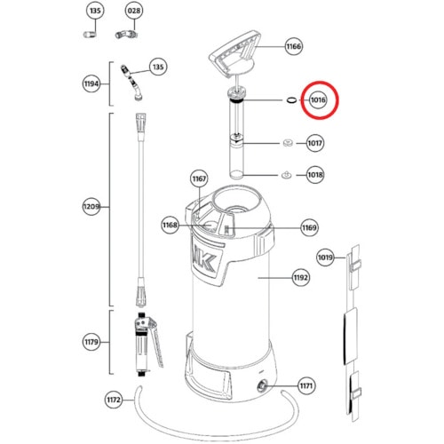 トラスコ中山 iK Оリング(METAL、INOX/SST用)（ご注文単位1個）【直送品】