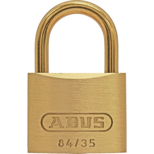 トラスコ中山 ABUS 真鍮南京錠 84MB-35 同番（ご注文単位1個）【直送品】