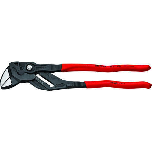 トラスコ中山 KNIPEX プライヤーレンチ すべり止め付 300mm（ご注文単位1個）【直送品】