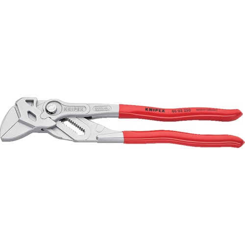 トラスコ中山 KNIPEX プライヤーレンチ すべり止めなし 250mm（ご注文単位1個）【直送品】