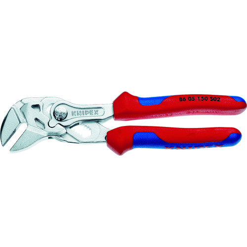 トラスコ中山 KNIPEX プライヤーレンチ 150mm 航空機仕様（ご注文単位1個）【直送品】