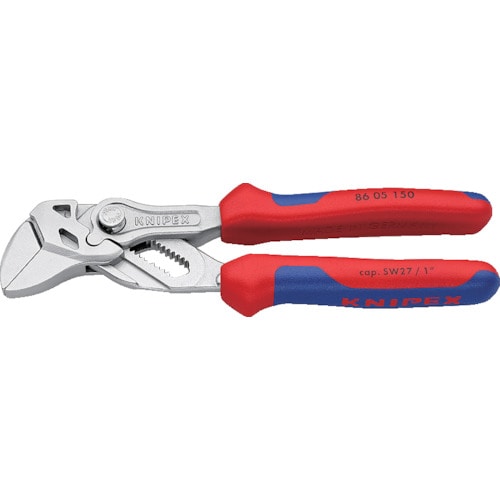 トラスコ中山 KNIPEX プライヤーレンチ コンフォートハンドル 150mm（ご注文単位1個）【直送品】