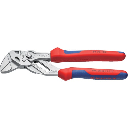 トラスコ中山 KNIPEX プライヤーレンチ コンフォートハンドル 180mm　446-9283（ご注文単位1個）【直送品】