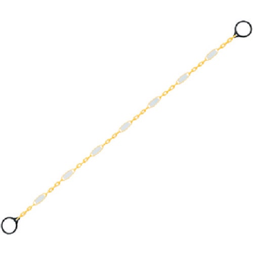 トラスコ中山 ユニット 反射チェーン黄リング付 寸法(m)：約1.9（ご注文単位1本）【直送品】