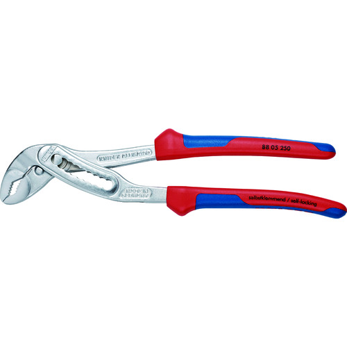 トラスコ中山 KNIPEX ウォーターポンププライヤー アリゲーター コンフォートハンドル 180mm　835-5144（ご注文単位1個）【直送品】