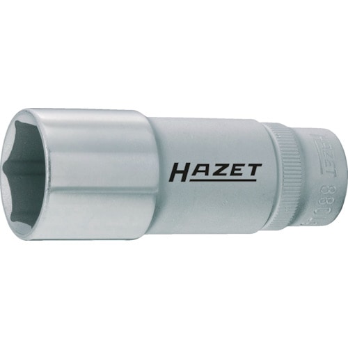 トラスコ中山 HAZET ディープソケットレンチ(6角タイプ・差込角9.5mm・対辺10mm)（ご注文単位1個）【直送品】