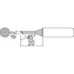 トラスコ中山 白光 こて先 2C型　127-9220（ご注文単位1本）【直送品】