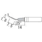 トラスコ中山 白光 こて先 1.8H型（ご注文単位1本）【直送品】