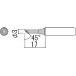 トラスコ中山 白光 こて先 3C型　127-9190（ご注文単位1本）【直送品】