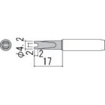 トラスコ中山 白光 こて先 RT型（ご注文単位1本）【直送品】