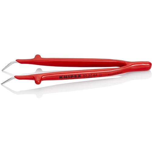 トラスコ中山 KNIPEX 9237-64 絶縁精密ピンセット 150mm（ご注文単位1本）【直送品】