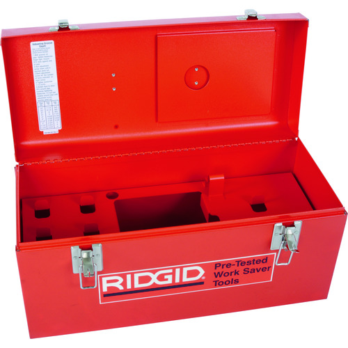 トラスコ中山 RIDGID ロールグルーバー用ツールボックス（ご注文単位1個）【直送品】