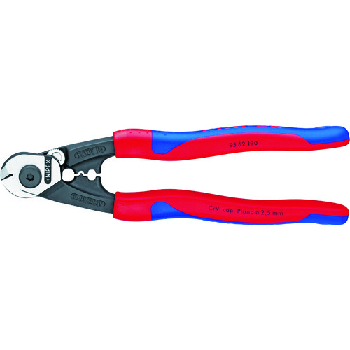 トラスコ中山 KNIPEX 9562-190 ワイヤーロープカッター（ご注文単位1個）【直送品】