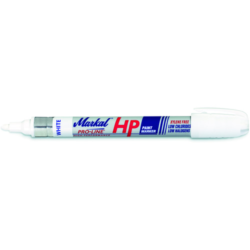 トラスコ中山 LACO Markal 工業用マーカー 「PROLINE HP」 白（ご注文単位1本）【直送品】