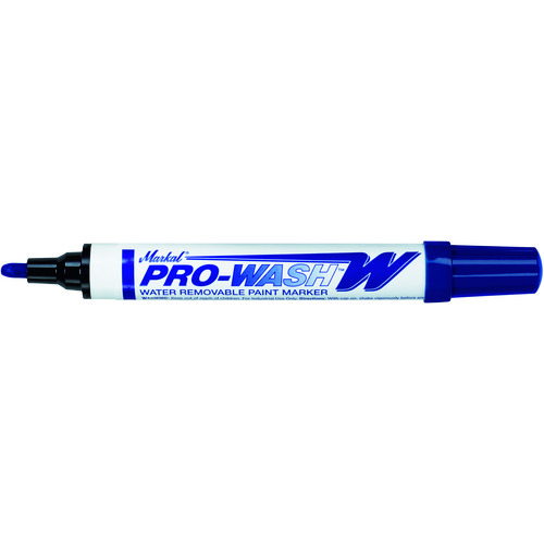 トラスコ中山 LACO Markal 工業用マーカー「PRO WASH」 青 792-6740  (ご注文単位1本) 【直送品】