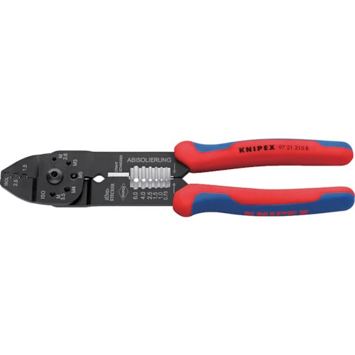 トラスコ中山 KNIPEX 圧着ペンチ 215mm　446-9712（ご注文単位1個）【直送品】