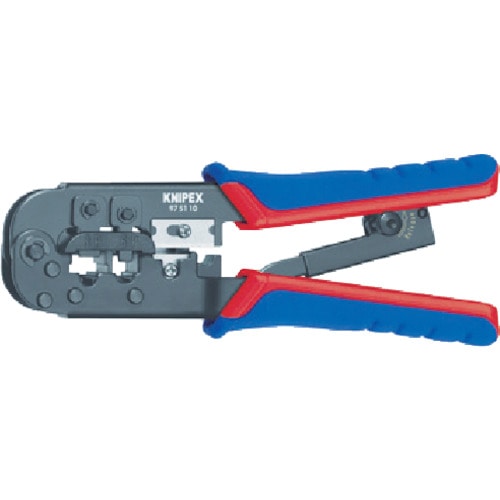 トラスコ中山 KNIPEX プラグ用圧着ペンチ 190mm（ご注文単位1個）【直送品】