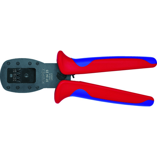 トラスコ中山 KNIPEX 9754-25 Micro-Fit(TM)用平行圧着ペンチ 全長190mm（ご注文単位1個）【直送品】