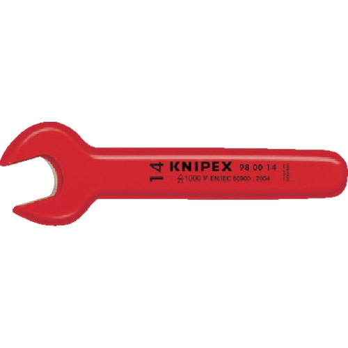 トラスコ中山 KNIPEX 絶縁片口スパナ 3/4（ご注文単位1個）【直送品】