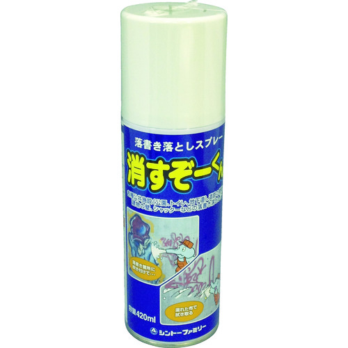 トラスコ中山 シントー 消すぞー君 420ml（ご注文単位1本）【直送品】