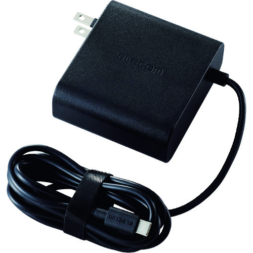 トラスコ中山 エレコム Power Delivery対応USB AC充電器（65W） 203-7580  (ご注文単位1本) 【直送品】