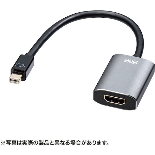 トラスコ中山 SANWA ミニDisplayPort－HDMI 変換アダプタ HDR対応 246-4446  (ご注文単位1台) 【直送品】