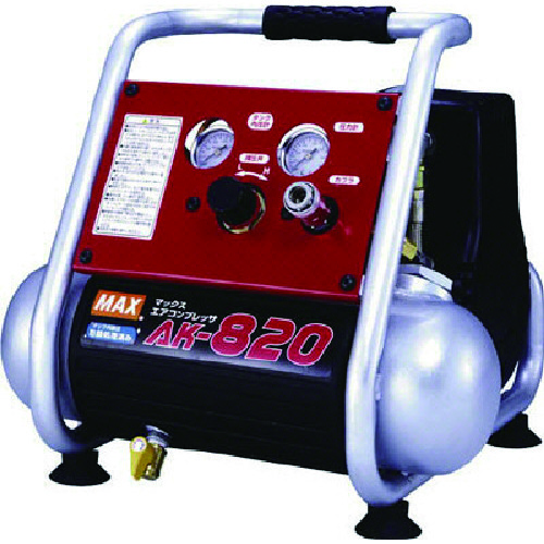 トラスコ中山 MAX エアコンプレッサ 1馬力（ご注文単位1台）【直送品】