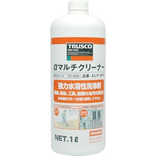 トラスコ中山 TRUSCO αマルチクリーナー 1L（ご注文単位1個）【直送品】