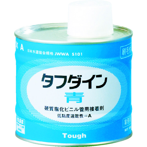 トラスコ中山 クボタケミックス 塩ビ用接着剤 タフダイン青 100G（ご注文単位1缶）【直送品】