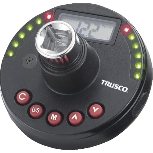 トラスコ中山 TRUSCO デジタルアングルトルクアダプター 差込角9.5mm 27～135Nm（ご注文単位1個）【直送品】