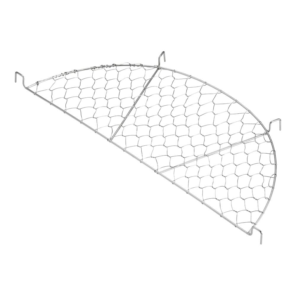 SA18-8亀甲目半月型天ぷらアミ 51cm用 1個（ご注文単位1個）【直送品】