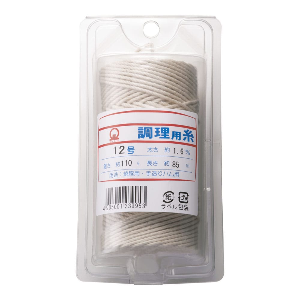 綿　調理用糸（Vパックタイプ110g） 12号 1個（ご注文単位1個）【直送品】