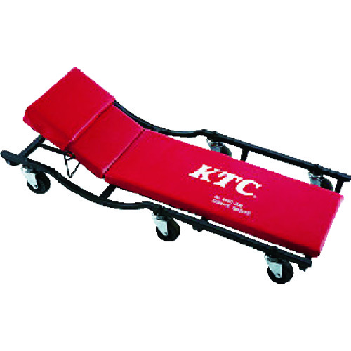 トラスコ中山 KTC サービスクリーパー(リクライニング) 全長1010mm 全幅420mm 全高140～260mm（ご注文単位1台）【直送品】