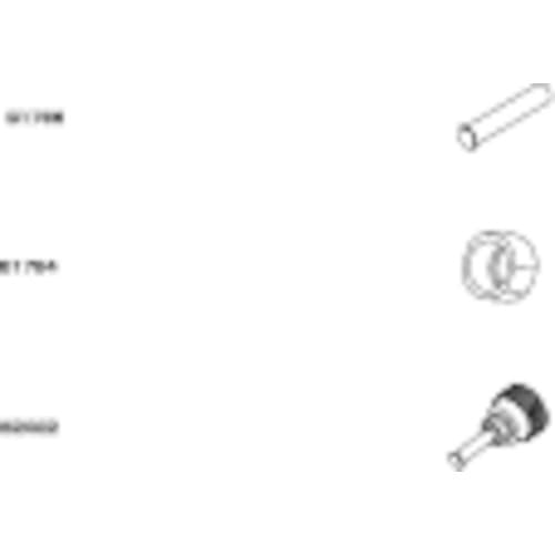 トラスコ中山 白光 はんだこて用交換パーツ ドリル ノズル0.8mm 10本入（ご注文単位1パック）【直送品】