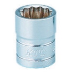 トラスコ中山 KTC 6.3sq.ソケット(十二角)06mm（ご注文単位1個）【直送品】