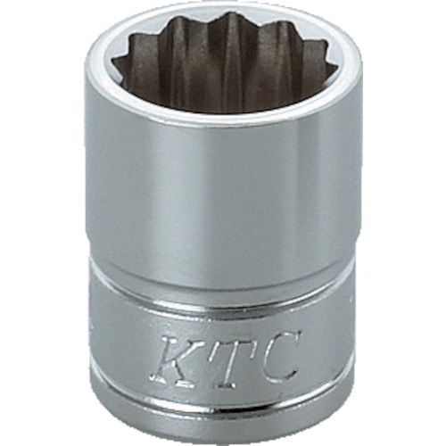 トラスコ中山 KTC 9.5sq.ソケット(十二角)5.5mm（ご注文単位1個）【直送品】