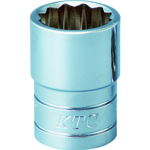 トラスコ中山 KTC 12.7sq.ソケット(十二角)11/16inch（ご注文単位1個）【直送品】