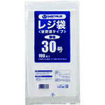 トラスコ中山 JTX 830306レジ袋＜省資源タイプ＞No.30 百枚B730J（ご注文単位1パック）【直送品】