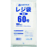 トラスコ中山 JTX 708129)レジ袋 60号 100枚 B960J （ご注文単位1パック）【直送品】