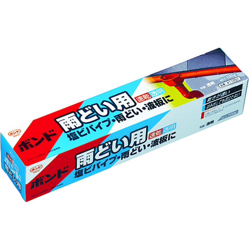 トラスコ中山 コニシ ボンド 雨どい用 100g #11251（ご注文単位1本）【直送品】