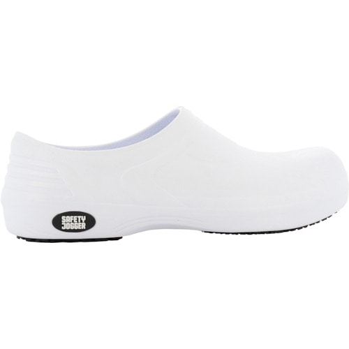 トラスコ中山 SAFETY J SAFETY J 軽量サンダル BESTCLOG ホワイト 23.5 286-8910  (ご注文単位1足) 【直送品】