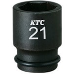 トラスコ中山 KTC 9.5sq.インパクトレンチ用ソケット(セミディープ薄肉) 対辺寸法7mm 差込角9.5mm 6角（ご注文単位1個）【直送品】