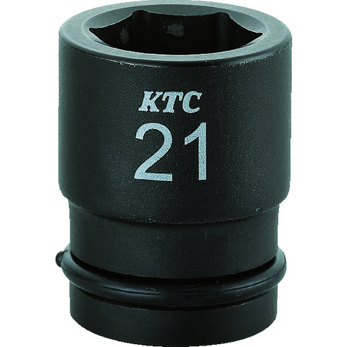 トラスコ中山 KTC 12.7sq.インパクトレンチ用ソケット(標準) ピン・リング付8mm（ご注文単位1個）【直送品】