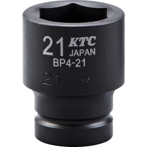 トラスコ中山 KTC 12.7sq.インパクトレンチ用ソケット（標準）8mm 864-1057  (ご注文単位1個) 【直送品】