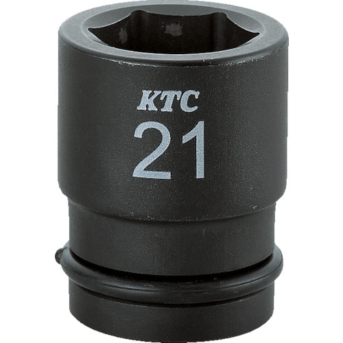 トラスコ中山 KTC 12.7sq.インパクトレンチ用ソケット(標準) ピン・リング付9mm（ご注文単位1個）【直送品】