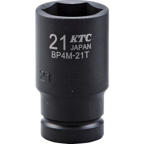 トラスコ中山 KTC 12.7sq.インパクトレンチ用ソケット(セミディープ薄肉)8mm（ご注文単位1個）【直送品】