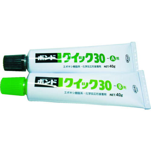 トラスコ中山 コニシ ボンドクイック30 80gセット #16231（ご注文単位1セット）【直送品】