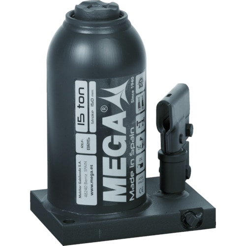 トラスコ中山 MEGA ボトルジャッキ15トン 115-3165  (ご注文単位1台) 【直送品】