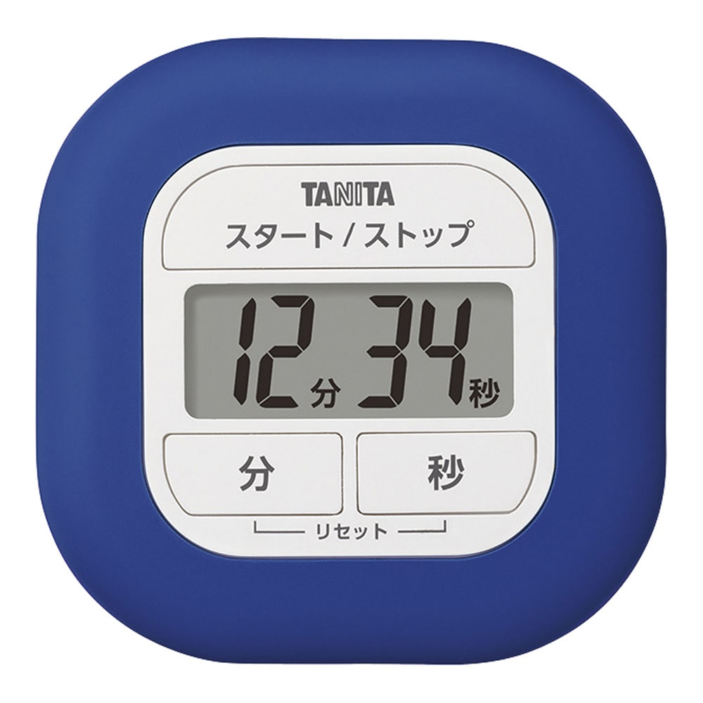 タニタ　くるっとシリコンタイマー TD-420BL　ブルー 1個（ご注文単位1個）【直送品】